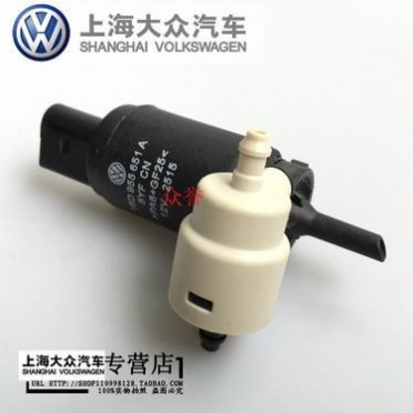 适用新老款波罗POLO斯柯达晶锐明锐速腾朗逸途安雨刮喷水壶电机