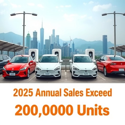 北汽新能源2025全年销量突破20万辆