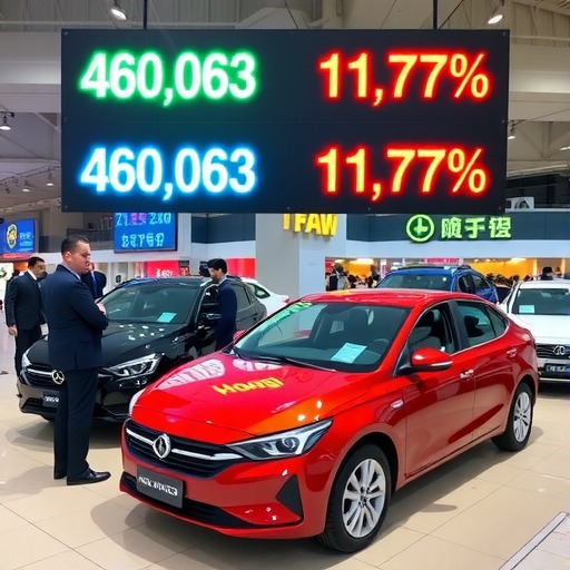 一汽红旗2025年销量460,063辆，同比增长11.7%