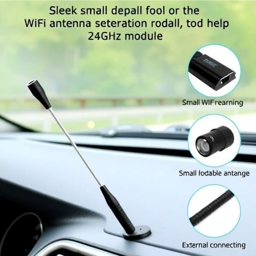 2.4G 2DBWIFI外置棒状天线 2db小折叠胶棒天线 2DBWIFI模块天线