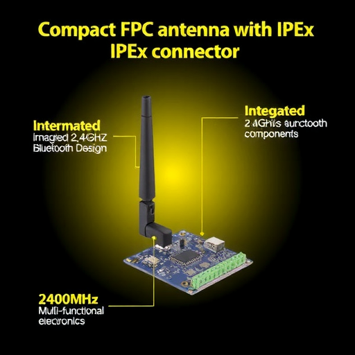 WIFI小天线FPC软板ipex 内置2.4G模块天线 蓝牙天线 2400mhz天线