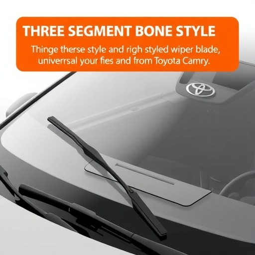 METO矛刀三段式有骨雨刮器 整体通用型凯美瑞卡罗拉雨刮器WB-701