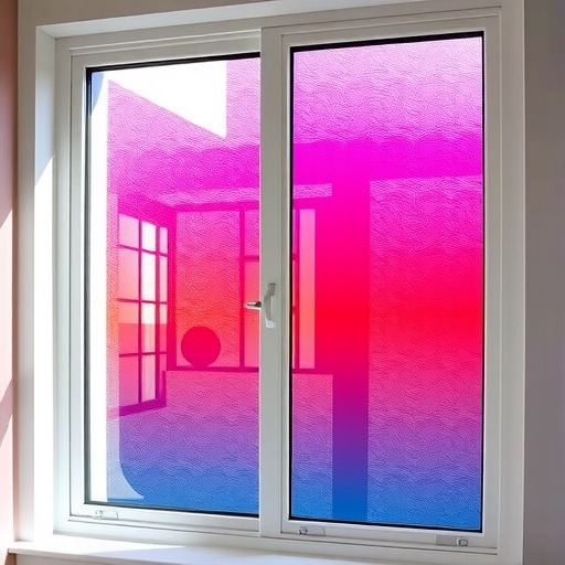 彩色透明玻璃贴膜 窗户装饰磨砂贴纸 家用建筑PET防晒隔热膜薄膜