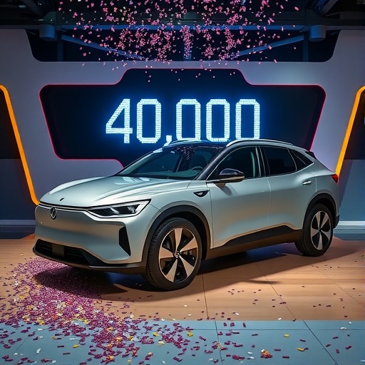 蔚来全新ES8第40,000台新车交付