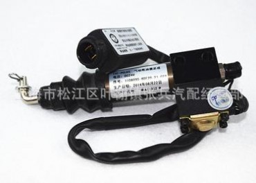 格尔发亮剑启动熄火停油断油电磁阀电控熄火装置控制器 配大柴