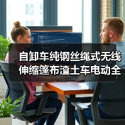 自卸车纯钢丝绳式无线伸缩篷布渣土车电动全套**盖配件