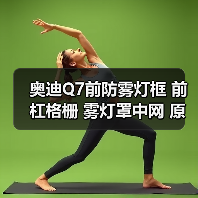 奥迪Q7前防雾灯框 前杠格栅 雾灯罩中网 原装进口奥迪专卖