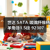 世达 SATA 玻璃纤维柄羊角锤1.5磅 92307
