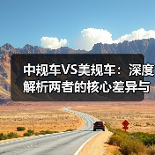 中规车VS美规车:深度解析两者的核心差异与实际影响 中规车VS美规车:深度解析两者的核心差异与实际影响