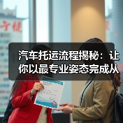 汽车托运流程揭秘：让你以最专业姿态完成从发件到交付的每一步