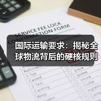 国际运输要求:揭秘全球物流背后的硬核规则 国际运输要求:揭秘全球物流背后的硬核规则