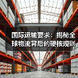 国际运输要求:揭秘全球物流背后的硬核规则 国际运输要求:揭秘全球物流背后的硬核规则