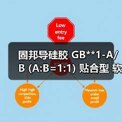 固邦导硅胶 GB**1-A/B (A:B=1:1) 贴合型 软带导硅胶