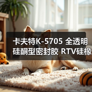 卡夫特K-5705 全透明 硅酮型密封胶 RTV硅橡胶 45克