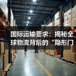 国际运输要求：揭秘全球物流背后的“隐形门槛”