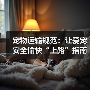 宠物运输规范：让爱宠安全愉快“上路”指南