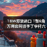 TBW原装进口 T型6角万用套筒扳手丁字杆六角扳手终生保用