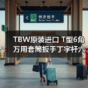 TBW原装进口 T型6角万用套筒扳手丁字杆六角扳手终生保用