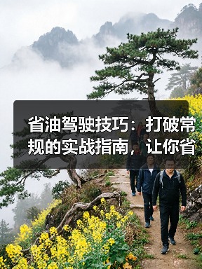 省油驾驶技巧：打破常规的实战指南，让你省钱又减排