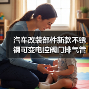 汽车改装部件新款不锈钢可变电控阀门排气管电动通用变声遥控阀门