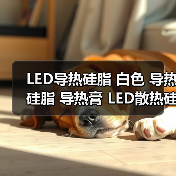 LED导热硅脂 白色 导热硅脂 导热膏 LED散热硅胶膏