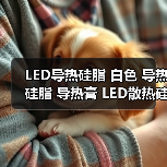 LED导热硅脂 白色 导热硅脂 导热膏 LED散热硅胶膏