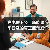 充电桩下乡：新能源汽车普及的真正瓶颈或许不在城市