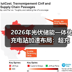 2026年光伏储能一体化充电站加速布局：超充网络如何成为新基建重点？