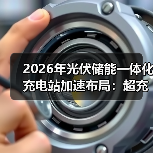 2026年光伏储能一体化充电站加速布局：超充网络如何成为新基建重点？