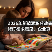 2026年新能源积分政策修订征求意见,企业真能转向低碳技术路线吗? 2026年新能源积分政策修订征求意见,企业真能转向低碳技术路线吗?