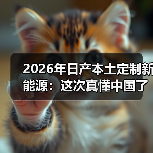 2026年日产本土定制新能源:这次真懂中国了? 2026年日产本土定制新能源:这次真懂中国了?