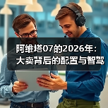 阿维塔07的2026年:大卖背后的配置与智驾逻辑 阿维塔07的2026年:大卖背后的配置与智驾逻辑