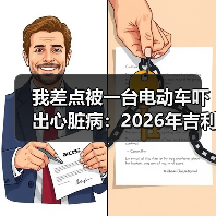 我差点被一台电动车吓出心脏病:2026年吉利全固态电池针刺不起火安全技术行业领先 我差点被一台电动车吓出心脏病:2026年吉利全固态电池针刺不起火安全技术行业领先
