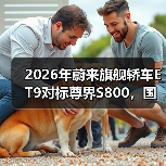 2026年蔚来旗舰轿车ET9对标尊界S800，国产百万豪车到底行不行？