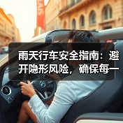 雨天行车安全指南：避开隐形风险，确保每一段路都平安