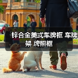 锌合金美式车牌框 车牌架 牌照框