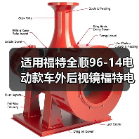 适用福特全顺96-14电动款车外后视镜福特电动倒车镜后视镜4643117