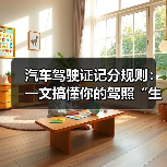 汽车驾驶证记分规则：一文搞懂你的驾照“生命线”