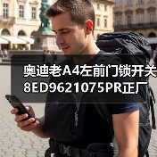 奥迪老A4左前门锁开关8ED9621075PR正厂价格可谈原装奥迪配件专卖