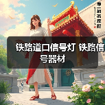 铁路道口信号灯 铁路信号器材