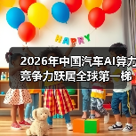 2026年中国汽车AI算力竞争力跃居全球第一梯队？一个理性观察