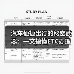 汽车便捷出行的秘密武器:一文搞懂ETC办理流程 汽车便捷出行的秘密武器:一文搞懂ETC办理流程