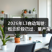 2026年L3自动驾驶:概念阶段已过,量产落地进行中 2026年L3自动驾驶:概念阶段已过,量产落地进行中