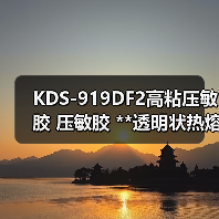 KDS-919DF2高粘压敏胶 压敏胶 **透明状热熔胶块 浅色无味 KDS-919DF2高粘压敏胶 压敏胶 **透明状热熔胶块 浅色无味