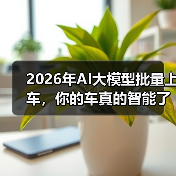 2026年AI大模型批量上车,你的车真的智能了吗? 2026年AI大模型批量上车,你的车真的智能了吗?