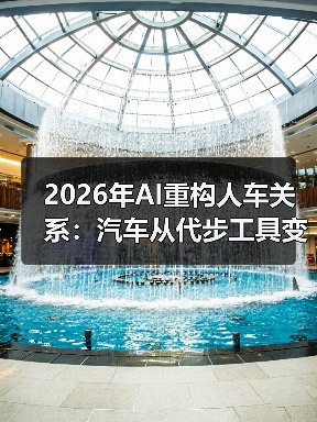 2026年AI重构人车关系：汽车从代步工具变身智能助手，你敢信？