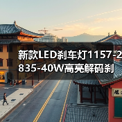 新款LED刹车灯1157-2835-40W高亮解码刹车灯BAY15D双触点车尾灯 新款LED刹车灯1157-2835-40W高亮解码刹车灯BAY15D双触点车尾灯