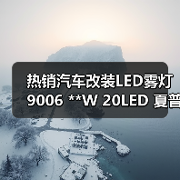 热销汽车改装LED雾灯 9006 **W 20LED 夏普前雾灯前照灯泡防雾灯 热销汽车改装LED雾灯 9006 **W 20LED 夏普前雾灯前照灯泡防雾灯