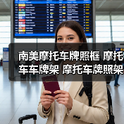 南美摩托车牌照框 摩托车车牌架 摩托车牌照架