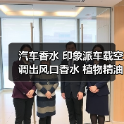 汽车香水 印象派车载空调出风口香水 植物精油香薰 汽车用品